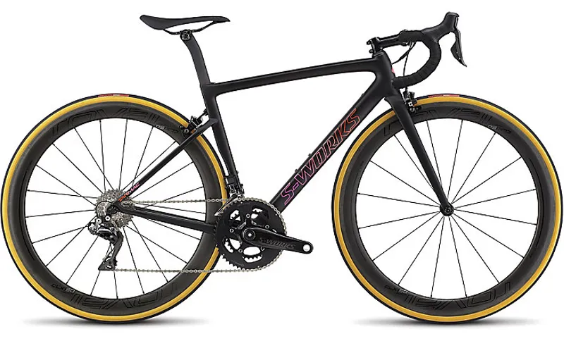 S-Works Womens Tarmac SL6 2018 Gloss Black/Purple/Red