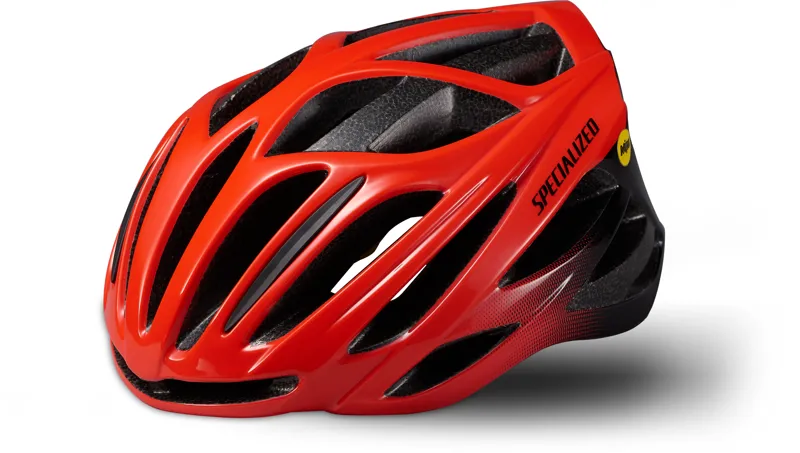 2020 Specialized Echelon 2 MIPS Road Helmet Rocket Red and Black