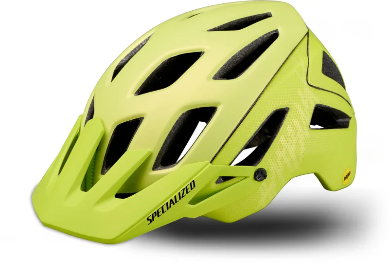 Specialized Ambush ANGI Mountain Bike Helmet with MIPS in Ion Yellow