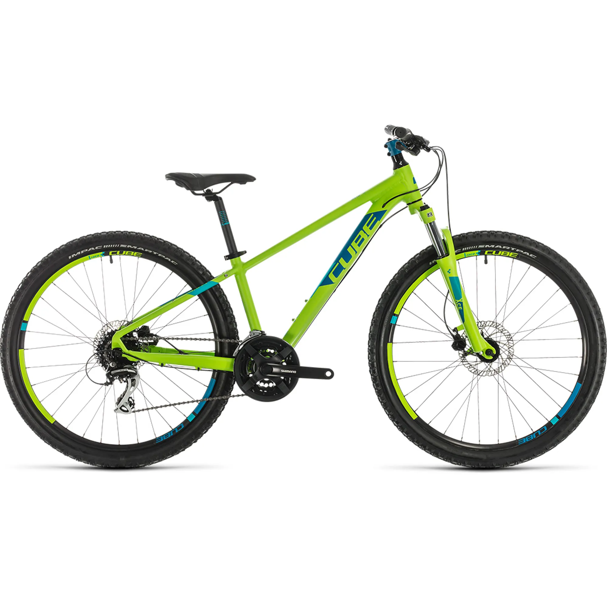 2020 Cube Acid 260 Disc in Green and Blue