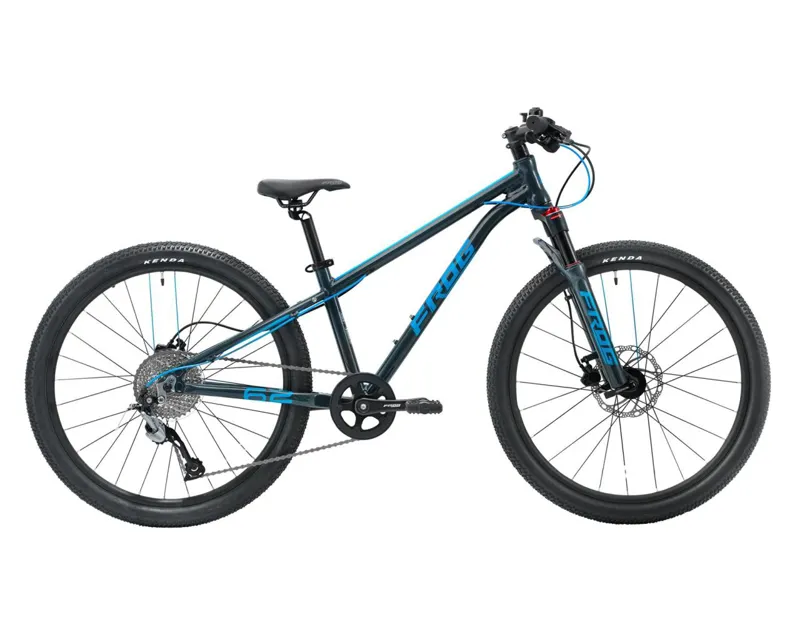 Frog 62 Kids Junior Mountain Bike for Ages 8 - 10 in Grey/Blue