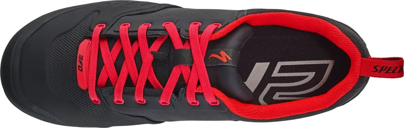 Specialized 2FO Flat 2.0 Mountain Bike Shoe 2018 Black/Rocket Red-1