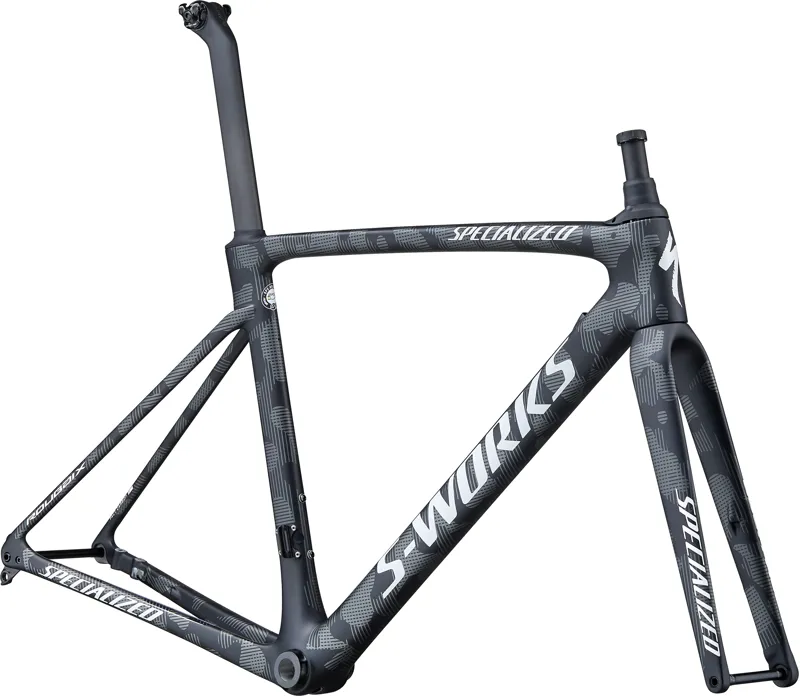 2020 Specialized S-Works Roubaix Pro Geo Frameset in Black and White
