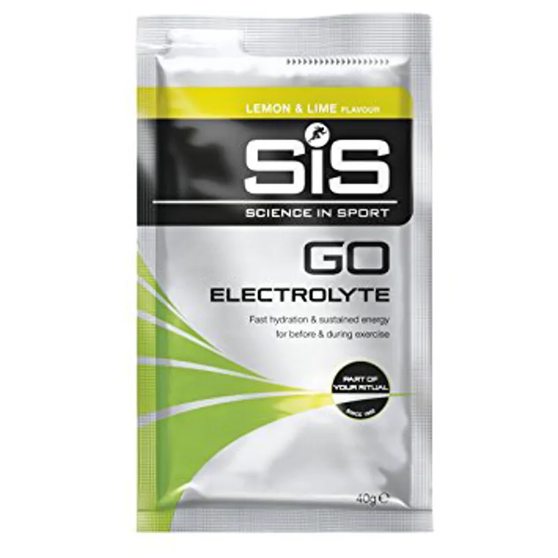 SIS GO Energy Plus Electrolytes Drink Powder Lemon and Lime 40g sache