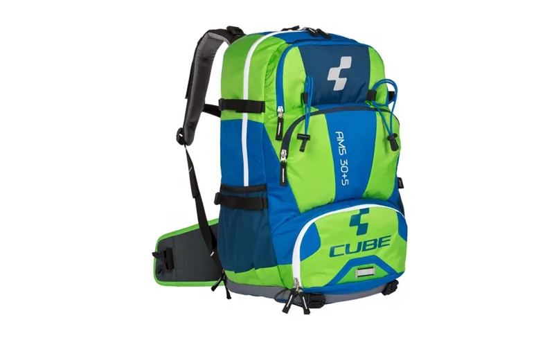 Cube Backpack AMS 30+5 Blue/Green