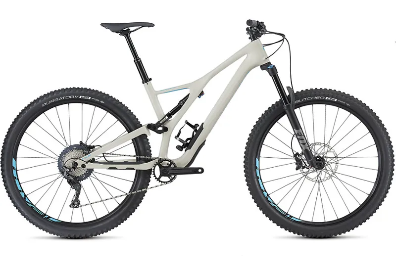 Specialized Mens 2018 Stumpjumper Comp Carbon 29 Gloss/White/Blue