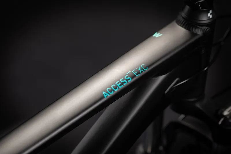 2021 Cube Access EXC Womens Mountain Bike in Black and Turquoise-4