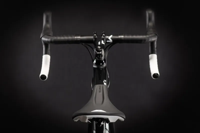 2021 Cube Attain GTC SL Road Bike in Carbon and White-1