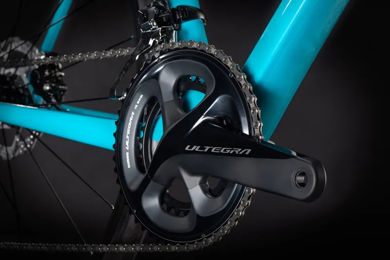 2021 Cube Attain GTC SL Road Bike in Blue and Black-1