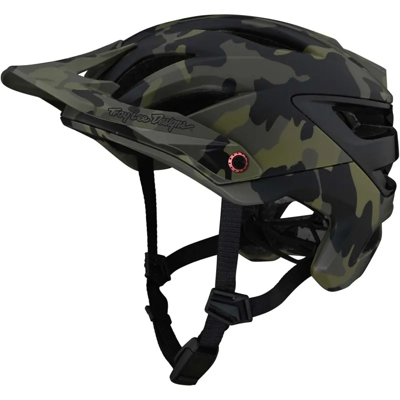 Troy Lee Designs A3 MIPS Helmet in Camo Green