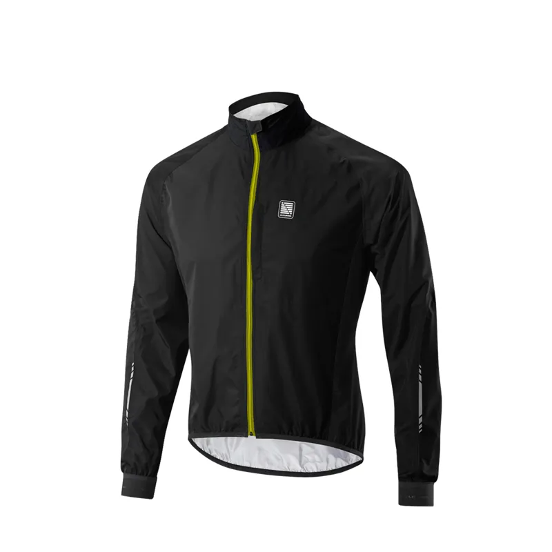 Altura Peloton Waterproof Jacket Black/Yellow
