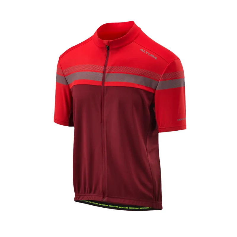 Altura Night Vision Short Sleeve Jersey Urban Red