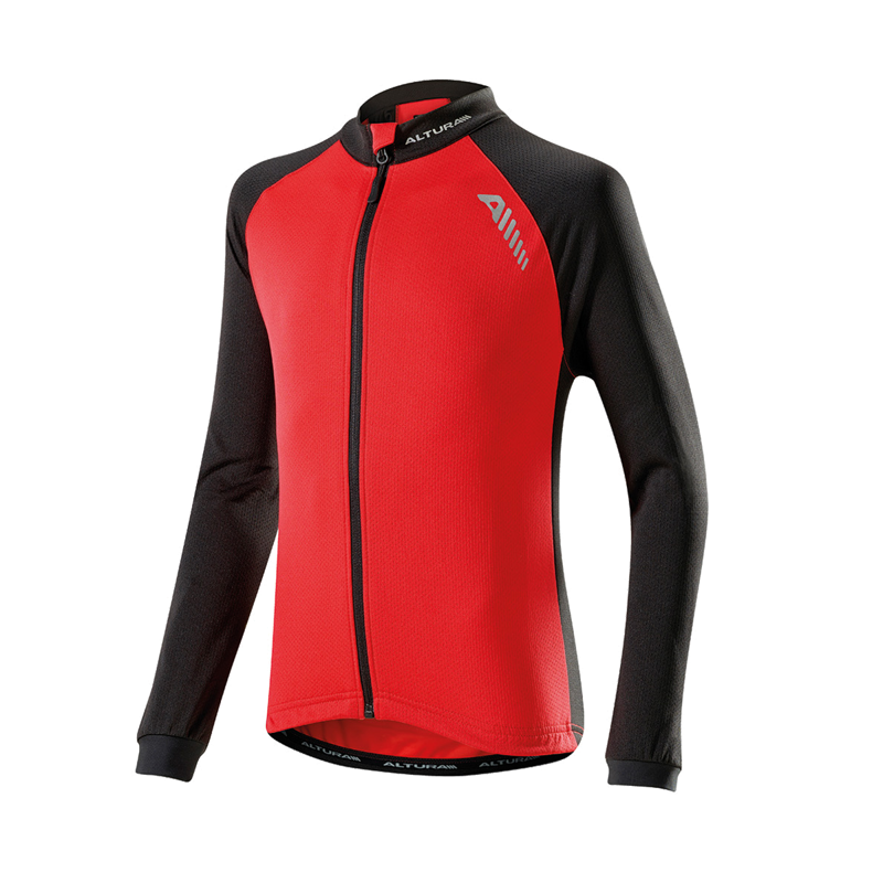 Altura Childrens Sprint Long Sleeve Jersey Red