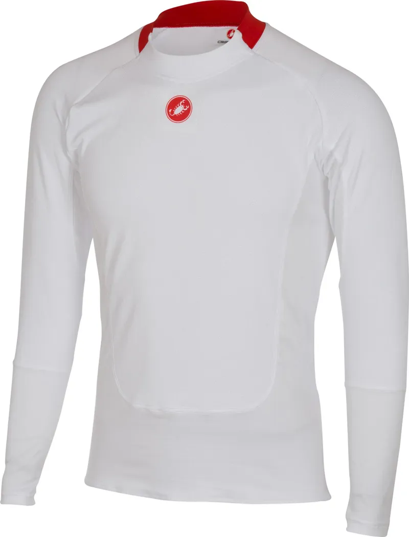 Castelli Prosecco Long Sleeve Baselayer White