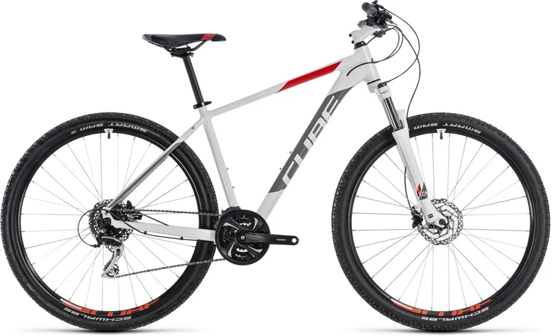 Cube Aim 2018 Race 27.5 White Red