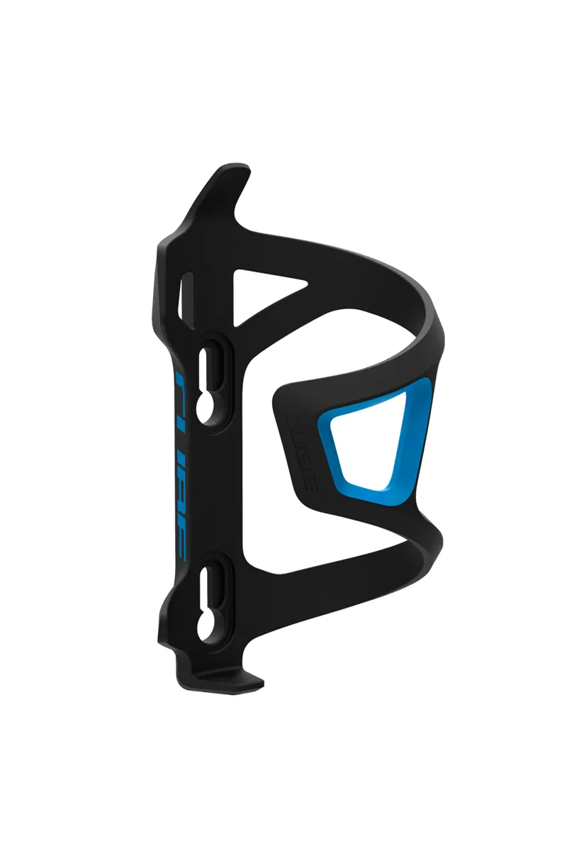 Cube Bottle Cage HPP Side Cage Left Hand Black/Blue