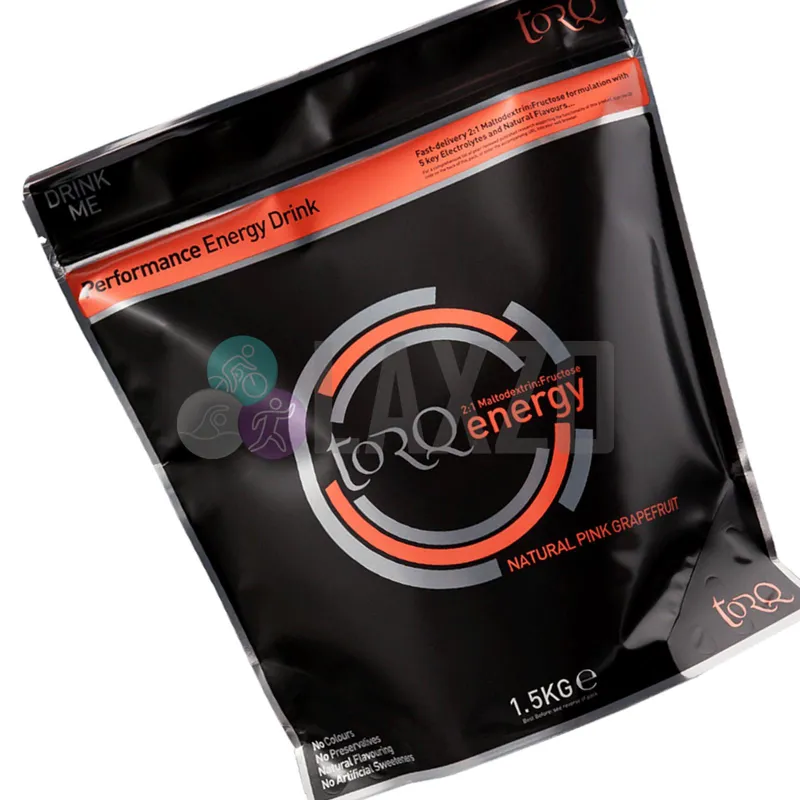 Torq Pink Grapefruit Flavour Energy Drink Powder 1.5kg Eco Sack