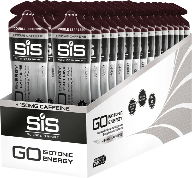 SIS GO Energy Gel 60ml Pouch Espresso Flavour with Caffeine