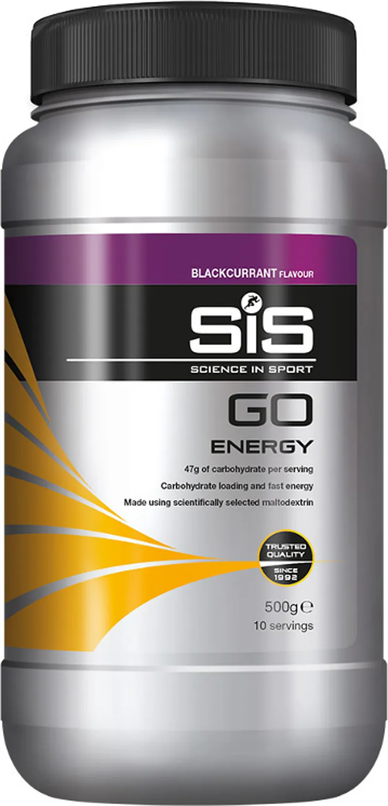 SIS GO Energy Drink Powder Blackcurrant Flavour 500g tub