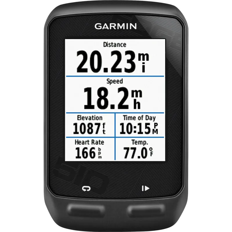 Garmin Edge 510 - Heart Rate and Cadence Black