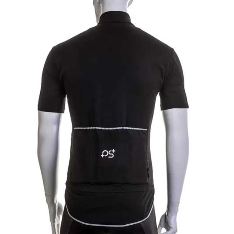 PS+ Hydro Rain Jacket Short Sleeved Black-1
