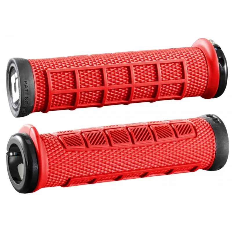 ODI Elite Pro Lock on Grip V2.1 Grip Red/Black
