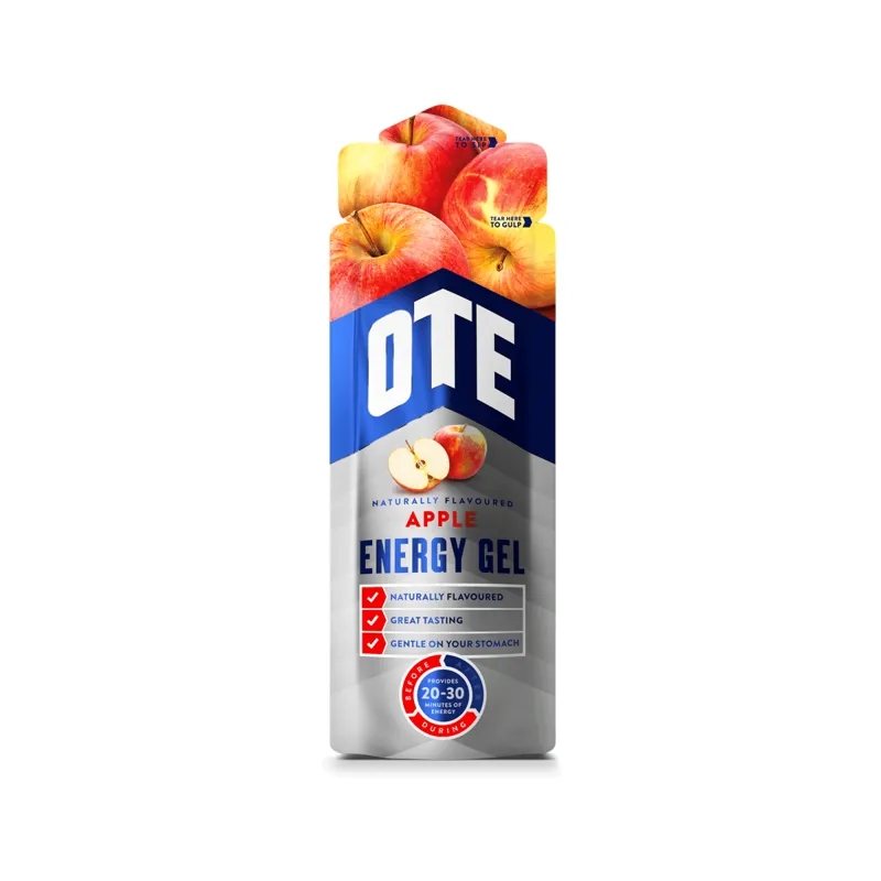 OTE Naturally Flavoured Energy Gel 56G Apple Flavour