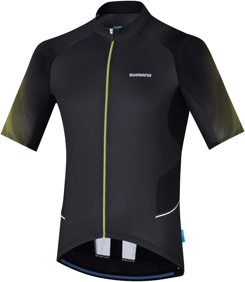 Mens Mirror Cool Jersey Black/Lime