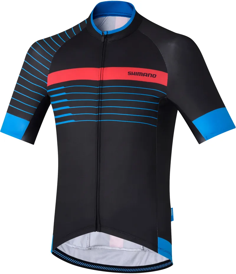 Mens Brakeaway Short Sleeve Jersey Black/Blue