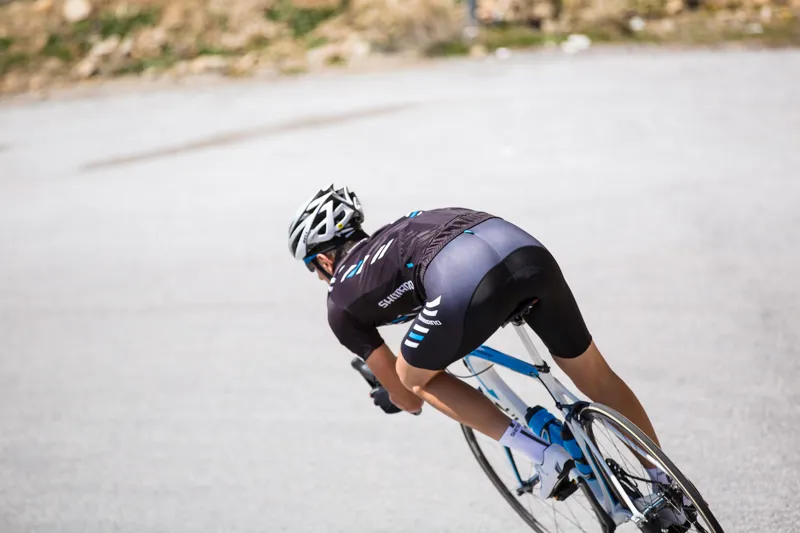 Mens Brakeaway Short Sleeve Jersey Black/Blue-2