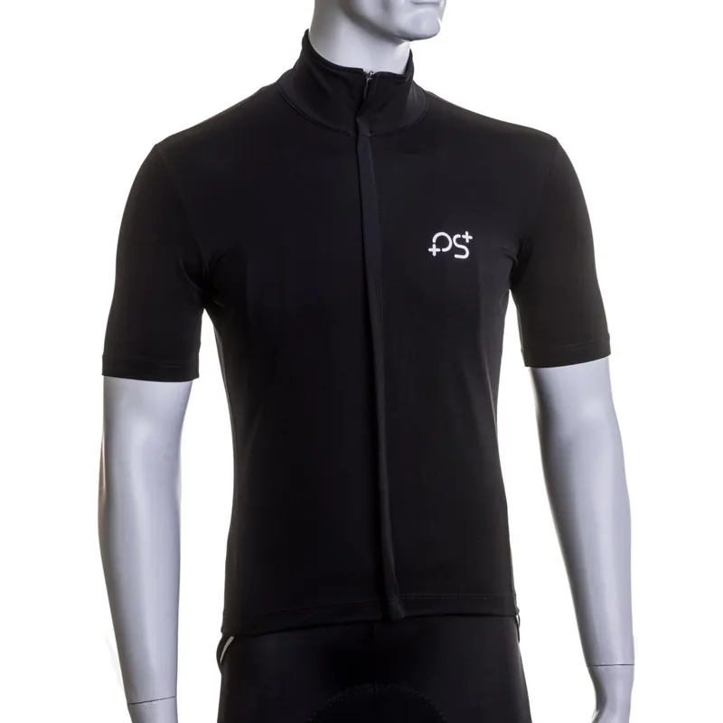 PS+ Hydro Rain Jacket Short Sleeved Black
