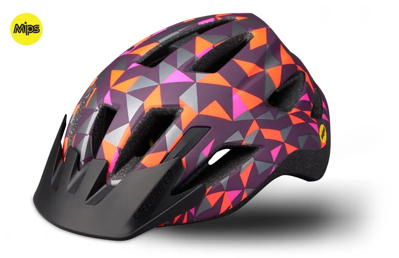 2020 Specialized Shuffle LED MIPS Childs Helmet in Purple
