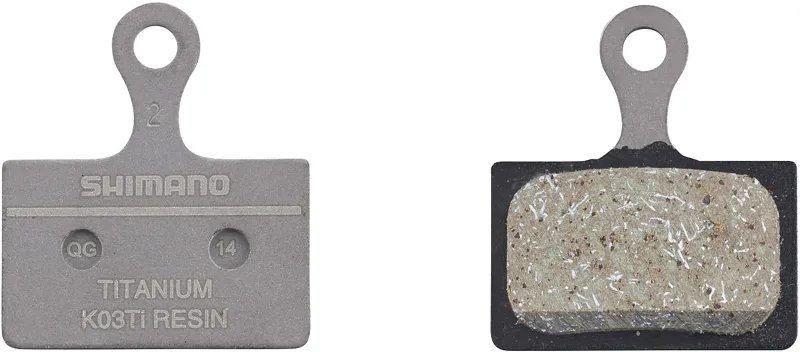 Shimano K03Ti Ti Backed Resin Disc Brake Pads Pair