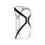 Blackburn Cinch Carbon Fibre Water Bottle Cage in Carbon and White