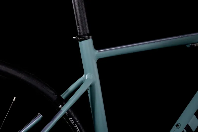 Cube Axial WS Pro Womens Road Bike in Old Mint and Galactic Grey-3