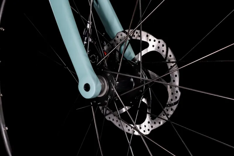 Cube Axial WS Pro Womens Road Bike in Old Mint and Galactic Grey-2