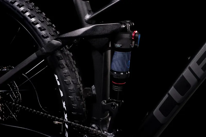 2022 Cube Stereo 120 Race Mountain Bike in Anodized Black-3