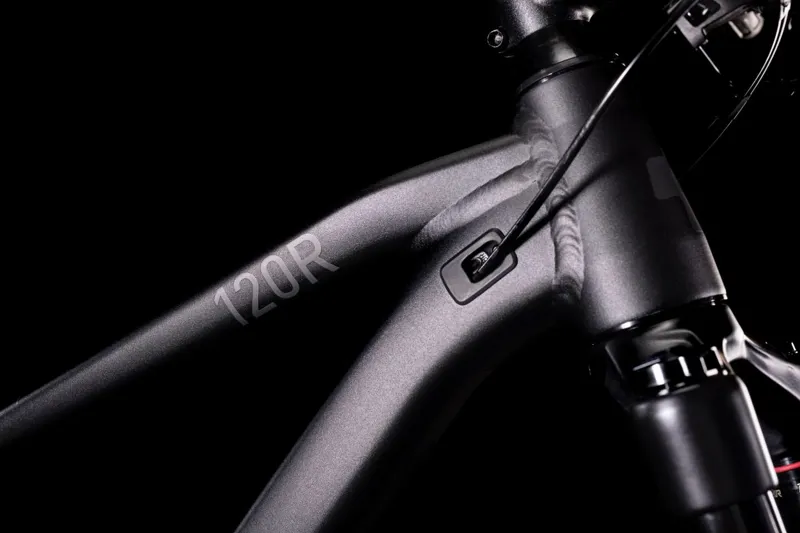 2022 Cube Stereo 120 Race Mountain Bike in Anodized Black-2