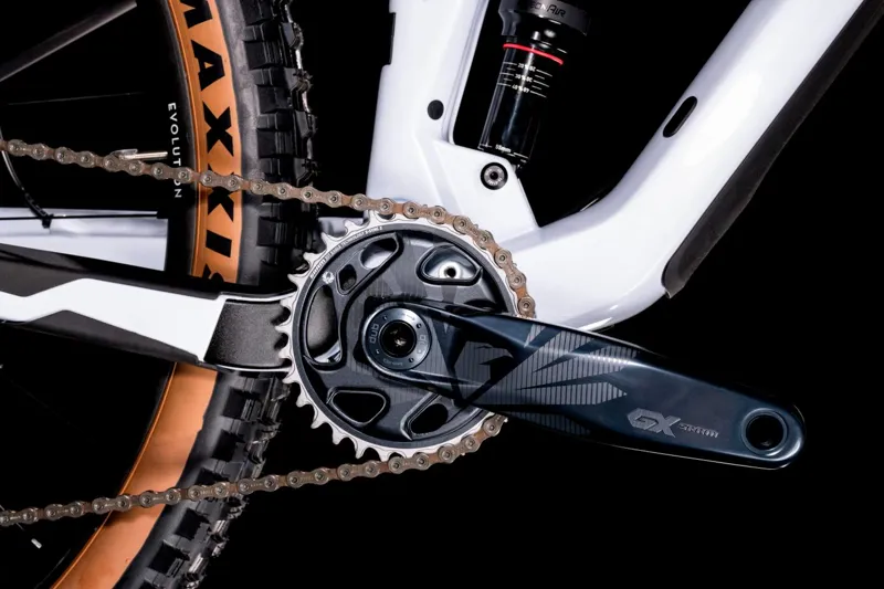 Cube Stereo 150 C:62 Race 29 Mountain Bike in White and Black-2