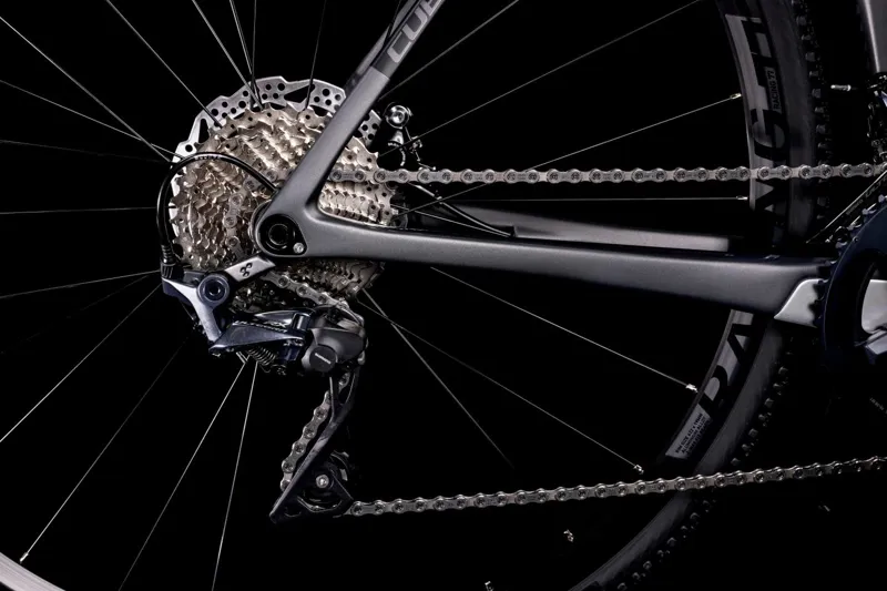 2022 Cube Cross Race C:62 Pro Cyclocross Bike in Pro Grey and Red-2