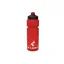 Cube Icon 0.75L Water Bottle. In Translucent Red and White