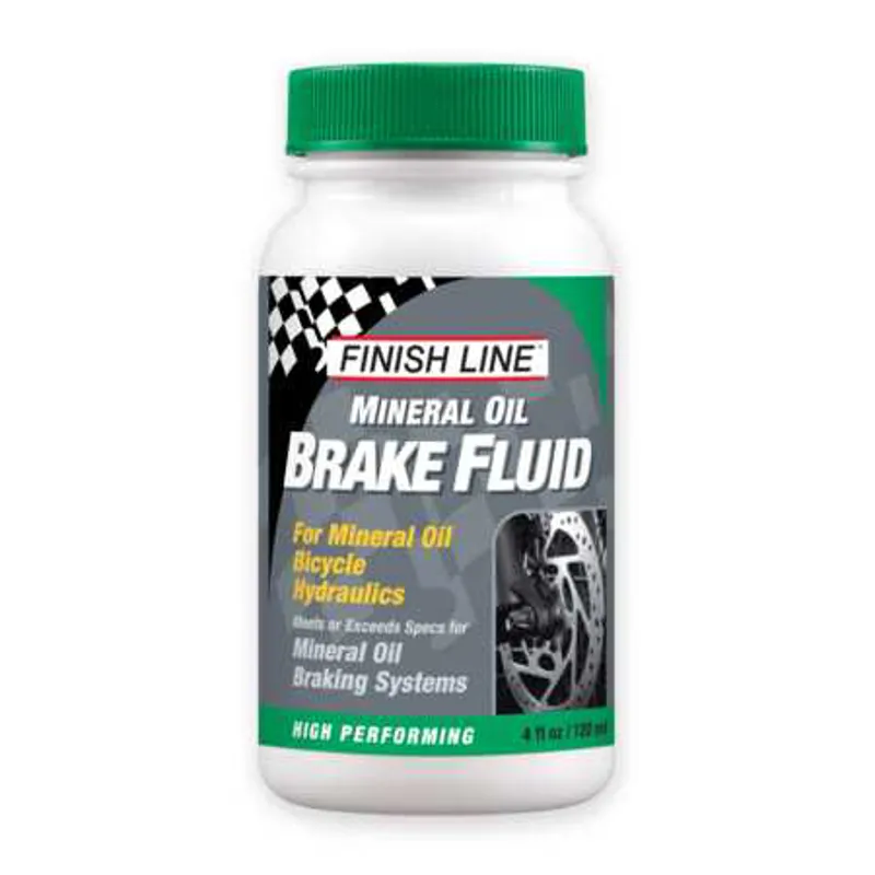 Finish Line High Performance Mineral Oil Brake Fluid 120ml Bottle