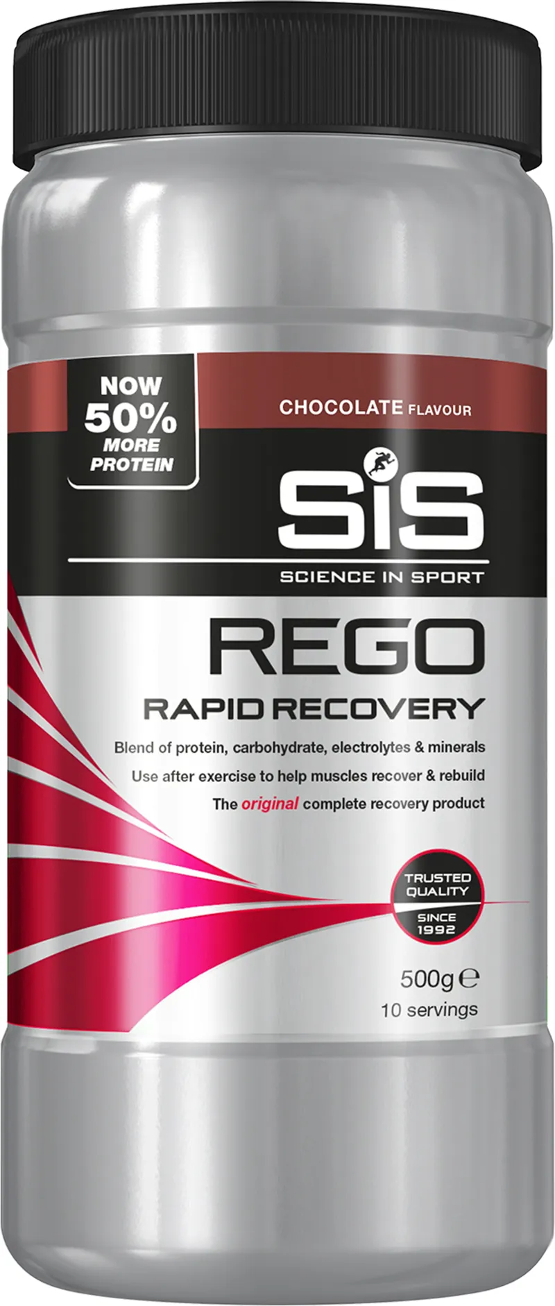 SIS REGO Rapid Recovery Strawberry flavour drink powder 500g tub