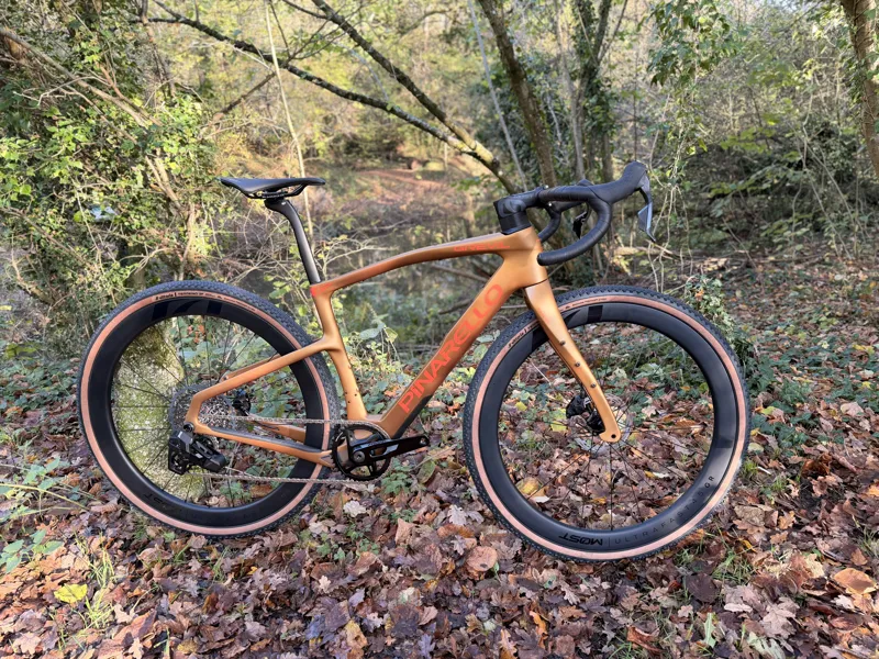 Pinarello Grevil F5 SRAM Rival XPLR AXS Gravel Bike in Namib Brown-3