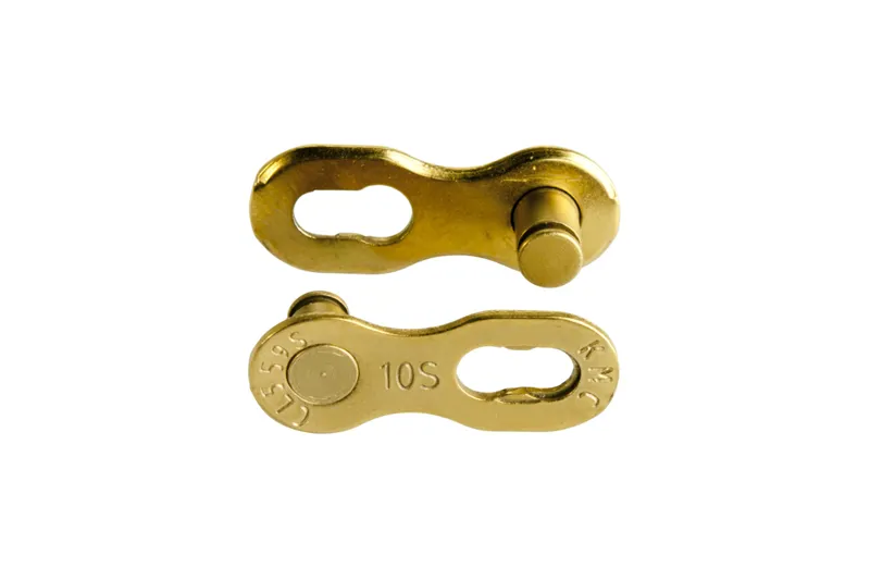 KMC Missing Link 10R Ti-N 10-Speed Chain Link in Gold