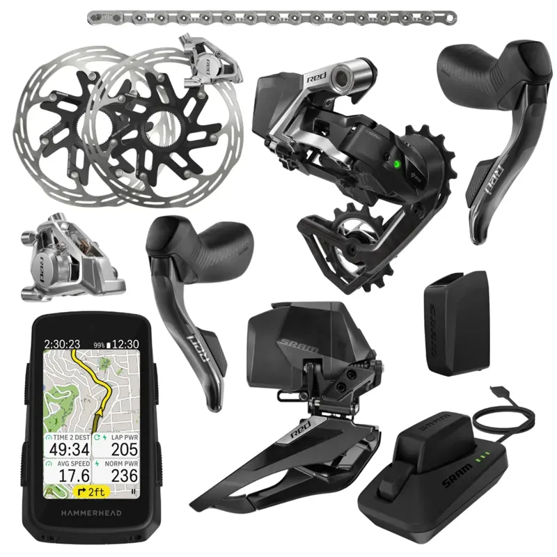 SRAM Red eTap AXS 2x E1 Electronic HRD Groupset