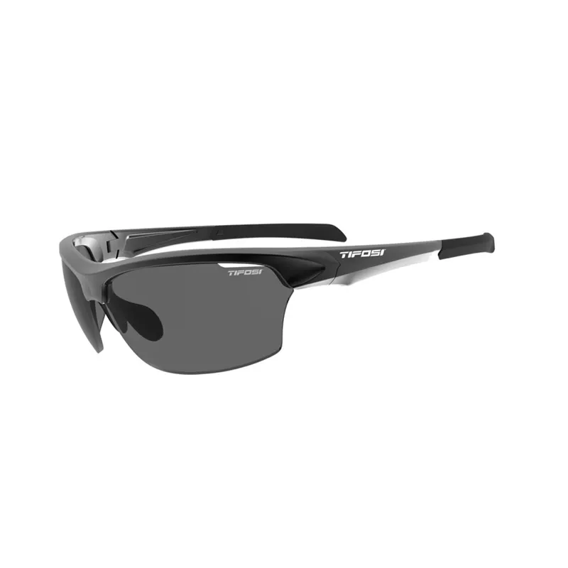 Tifosi Intense Single Lens Smoke Lens Sunglasses In Gloss Black