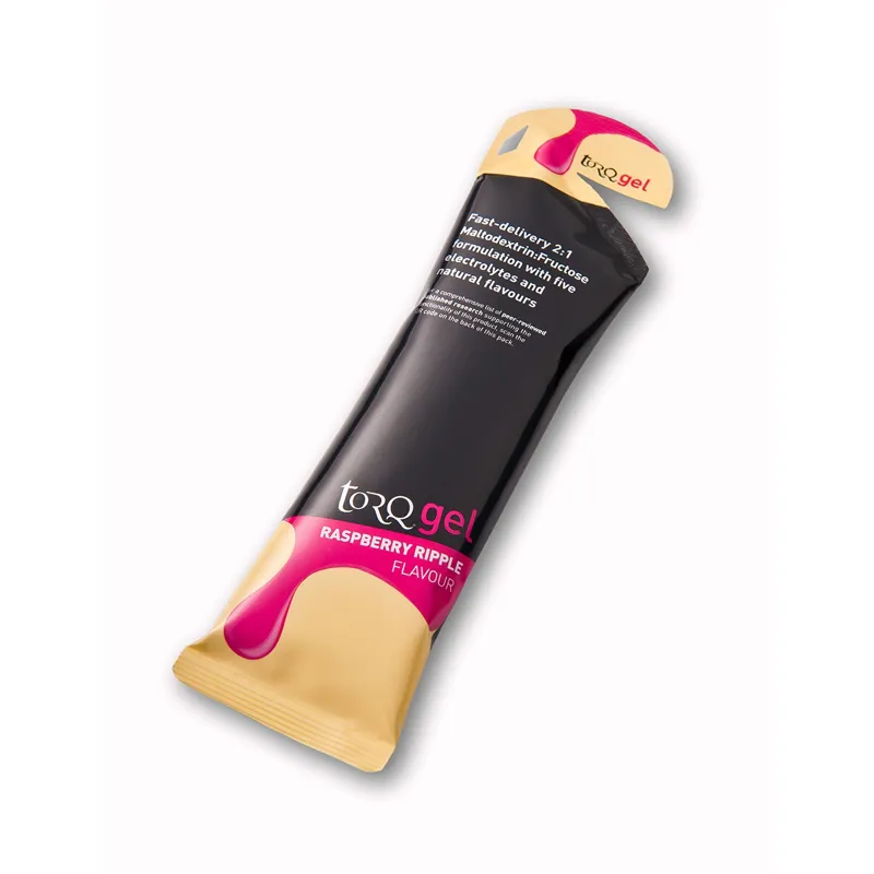 Torq Energy Gel Raspberry Ripple Flavour 45g Sachet