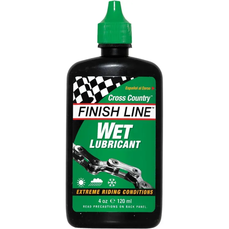 Finish Line High Performance All Weather Wet Chain Lube 240ml Bottle