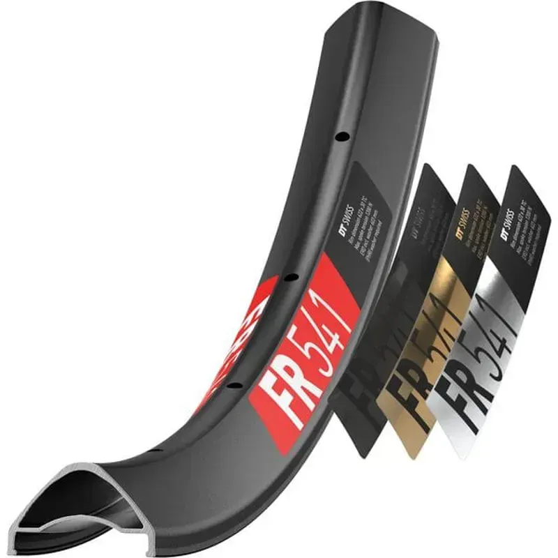 DT Swiss FR541 SBWT 28-hole 29-inch Presta Drilled Disc Rim in Black-3